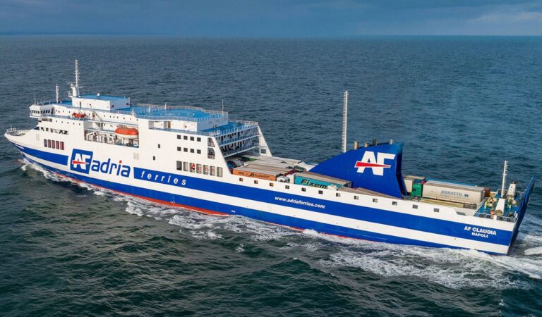 La svolta di Adria Ferries: entra in flotta la ex Cruise Smeralda rinominata “AF Mia”