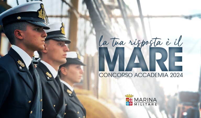 Guarda lontano, la tua risposta è il mare! Scade il 13 gennaio il bando della Marina Militare per l’Accademia Navale