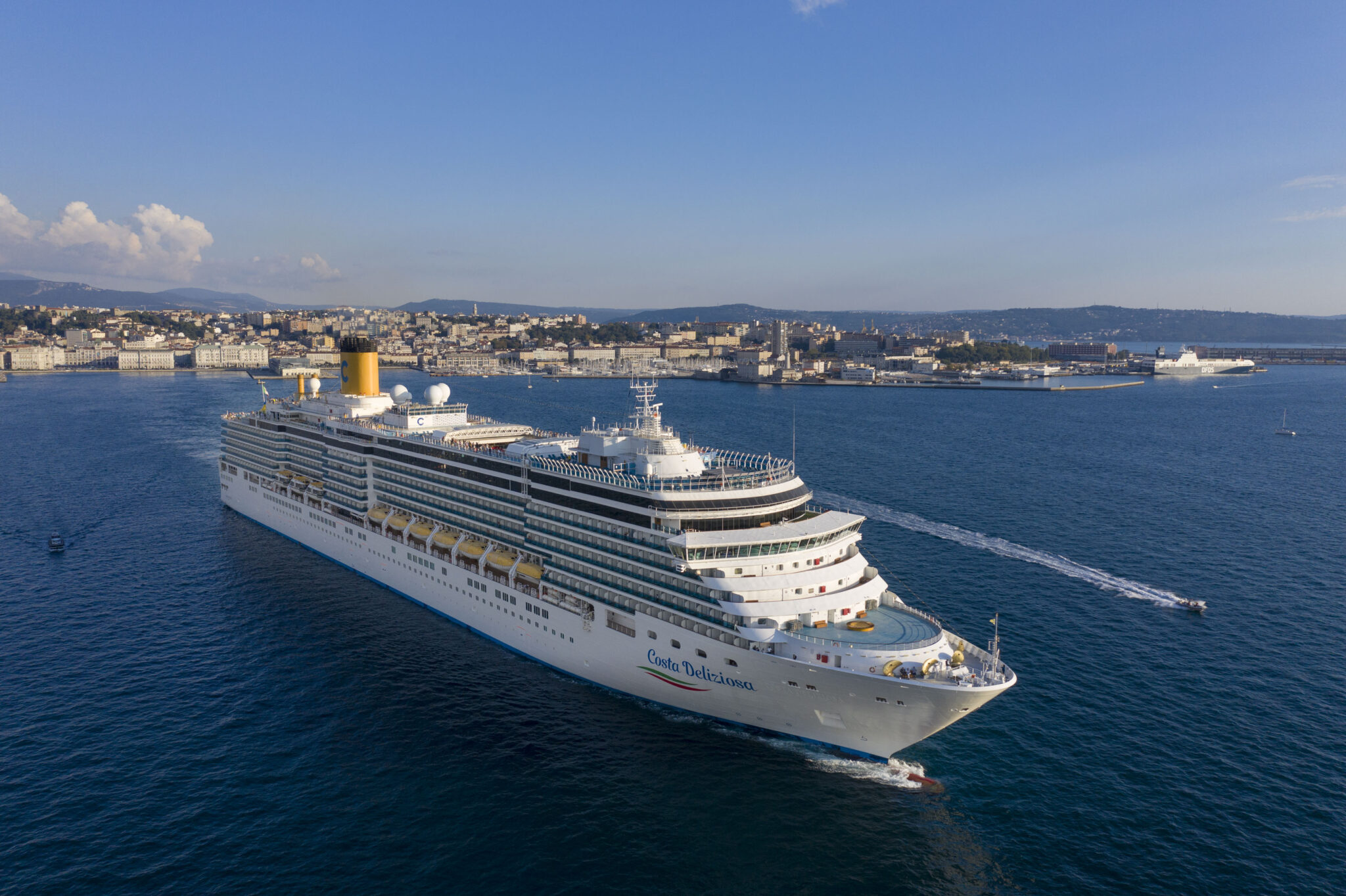 Salpa domani da Trieste il giro del mondo di Costa Crociere. Ancora