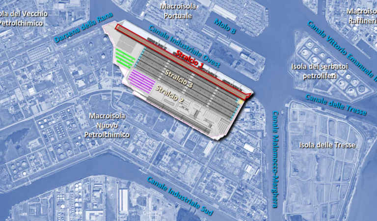 Porto Marghera, Montesyndal: al via i lavori per la realizzazione del terminal container