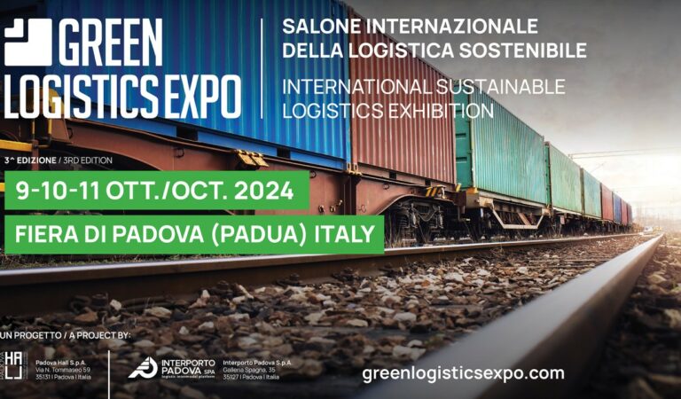 Dal 9 all’11 ottobre al Green Logistics Expo di Padova focus su infrastrutture e mezzi, transizione ecologica e automazione