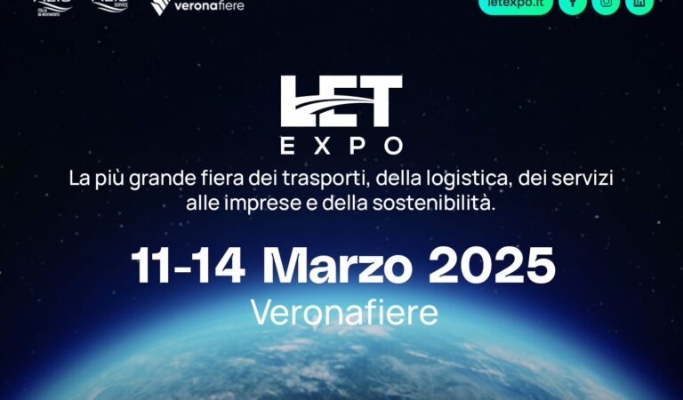 ALIS e Veronafiere: dall’11 al 14 marzo 2025 la 4° edizione di LetExpo – Logistics Eco Transport